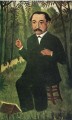portrait of a man Henri Rousseau Post Impressionism Naive Primitivism